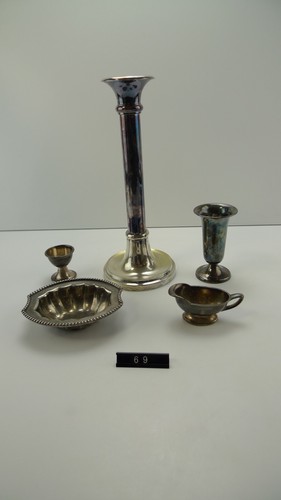 Versilbertes konvolut teilig - konvolut, 5-teilig