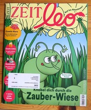 ZEIT Leo 4/2025_Coole Limo Zookinder Ferien Comic-Kurs Rätsel _Kinder von 7-13_