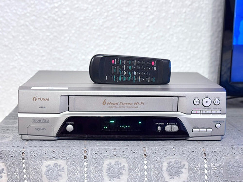 Vhs vcr funai 17a 621 - vhs,