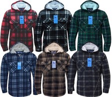 Karierte fleecejacke kapuze - karierte,