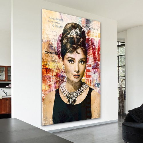 Acrylglasbild audrey hepburn - audrey,