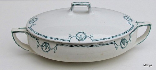 Jugendstil terrine petrus - jugendstil,