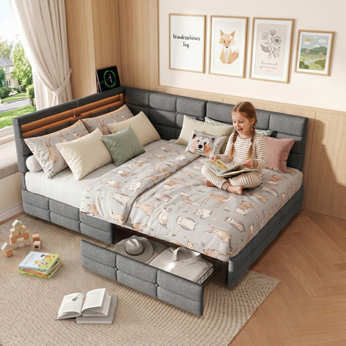 Doppelbett mit