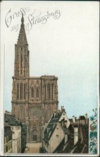 Ansichtskarte (a59) Elsass