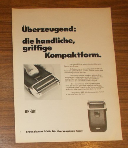 Seltene werbung vintage braun - seltene,