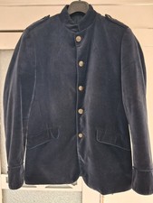 Samt Sakko H&M dunkelblau