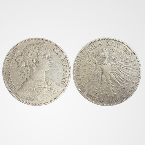 Frankfurt vereinstaler 1860 - vereinstaler,