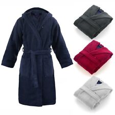 Tommy Hilfiger Frottee Bademantel mit Kapuze Herren Damen Gr. S M L XL