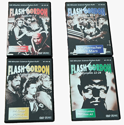 Flash gordon dvds 4 - e-m-s, ,4