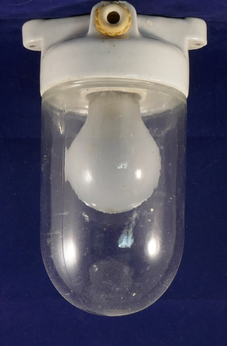 Alte kellerlampe bunkerlampe - alte, /