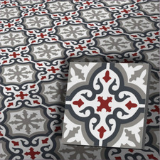 Zementfliese Iraquia grau