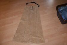 Damen-Maxi-Cord Rock "reject", Gr. 34, hellbraun