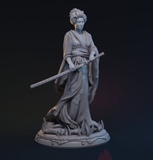Geisha Kämpferin Miniatur