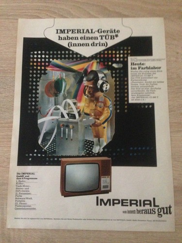Original reklame werbung 1970 - reklame,