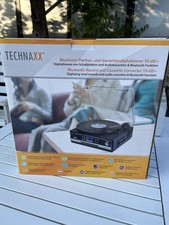 TECHNAXX TX-22+ Bluetooth Platten- & Kassettendigitalisierer – NEU & OVP
