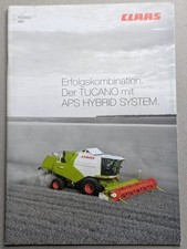 CLAAS Tucano 480 Mähdrescher Prospekt Traktor Bulldog Schlepper