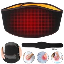 Elektrisch Rücken Wärmegürtel Heizkissen Gürtel Bauch Rückenwärmer Heizgürtel DE
