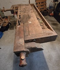 Hobelbank Holz antikes Stück