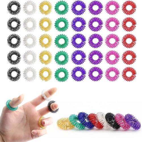 40pcs akupressur ring - 40pcs,