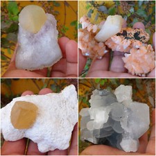 Set Mit Fluorit, Heulandit &