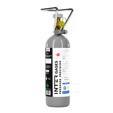 Intergases 2kg CO2 Gasflasche Wiederauffüllbar – E290 für Getränke und Mehr