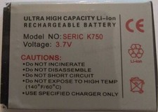 Akku für Sony Ericsson BST-37