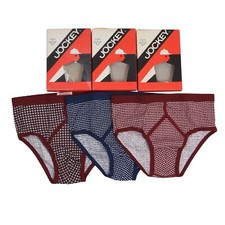 NEU JOCKEY Vintage Unterhosen Undwear Slips Briefs Gr L 1970s Baumwolle Cotton 