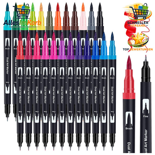 Dual brush pen set - dual,