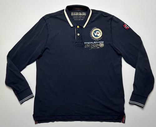Napapijri poloshirt langarm - napapijri,
