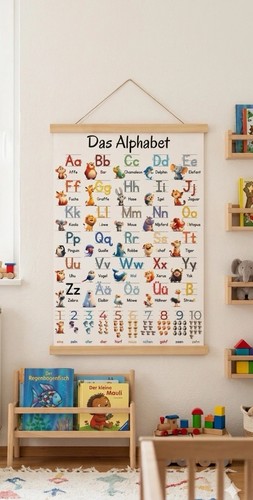 Abc poster alphabet lernposter - poster,