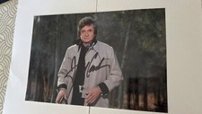 Highwayman wunderschöne Autogramm Johnny Cash 20 x 30 Orginal