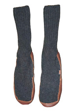 Acorn Hüttenschuhe Haussocken Hausschuhe Slipper Socken mit Ledersohle Gr. 11-12