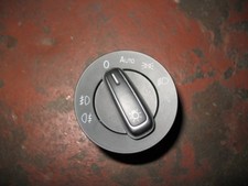 Original VW Golf 6 Cabrio Lichtschalter für NSW TFL schwarz/chrom A8775 3c894143