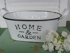 Übertopf Blumentopf oval  Blumenkübel Jardiniere, Home & Garden Blumen