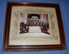 Großes Reservistenbild 'Rheinland & Westfalen Reserve 1904', original gerahmt