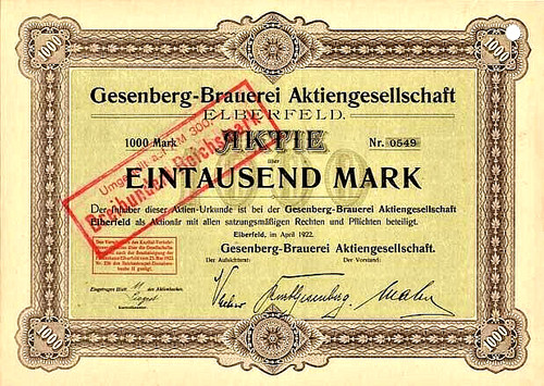 Gesenberg brauerei - gesenberg,