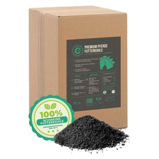 Premium Futterkohle für Pferde – Darmgesundheit & Toxinbindung Ergänzung 10L