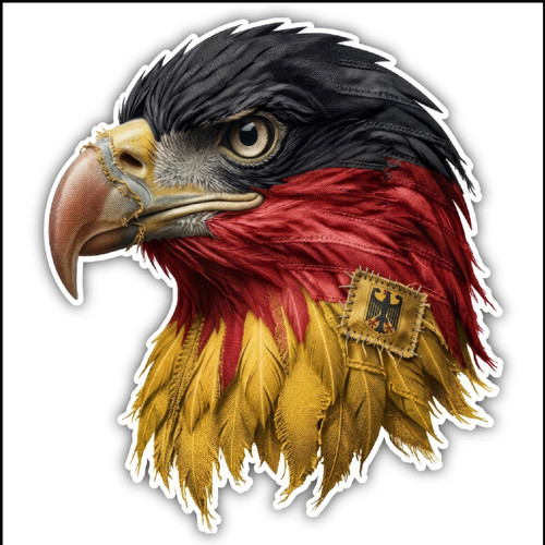 Adler deutschland aufkleber - adler,