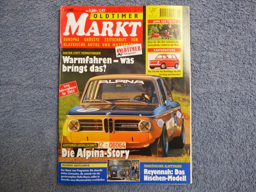 Oldtimer markt 2002 bmw - markt, 1/2002