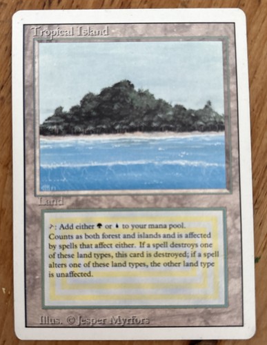 Tropical island dual - island,