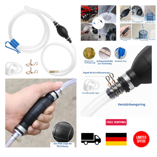 Handpumpe benzin - handpumpe, 2m