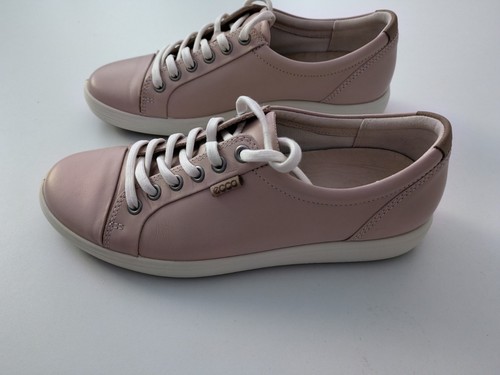 Ecco damen sneaker leder - leder, rosa