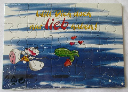 Diddl puzzlekarte will - diddl,