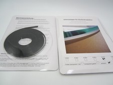 Glasbodenplatte 5m Dichtung schwarz Funkenschutz Dichtband Kaminofen Holz 