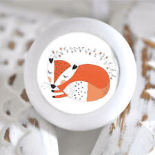 Möbelknopf fürs Kinderzimmer schlafender Fuchs