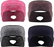 4 Stück Laufstirnband für