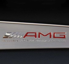 Amg Emblem Logo Aufkleber Metall Sticker Schlüssel Spiegel innen Mercedes Benz