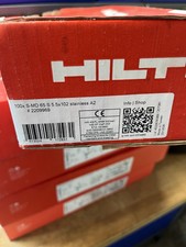 Hilti Selbstbohrschraube 100x S-MD 65 S 5.5x102 stainless A2, Dachschraube