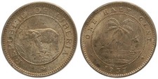 Republic of Liberia 1/2 Half