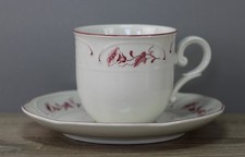 Villeroy & Boch V&B Val Rouge Kaffeetasse Tasse mit Unterteller Untertasse